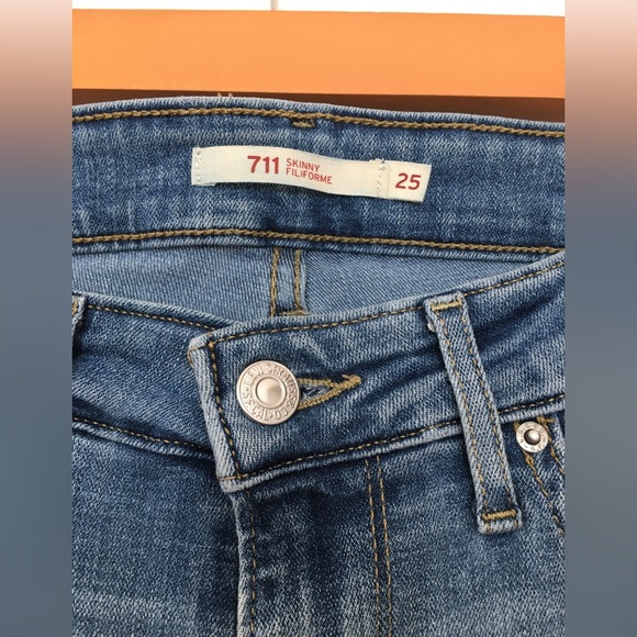 Levi’s 711 skinny size 25 - Picture 2 of 4